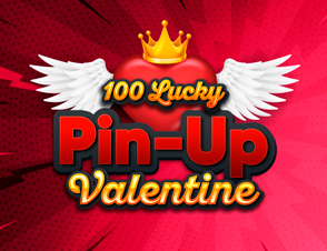 100 Lucky Pin-ups Valentine